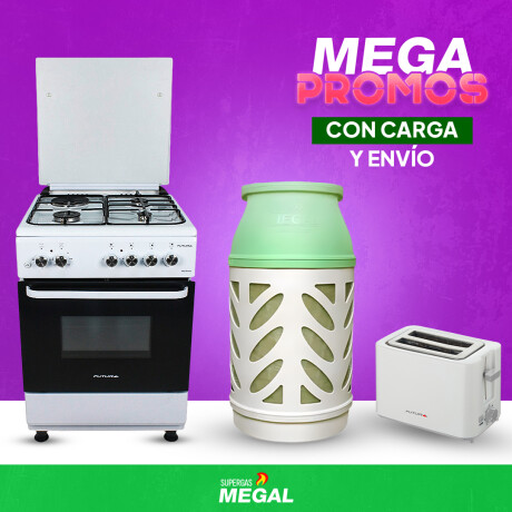 Cocina combinada Futura Plus Valencia + Megalight + Tostadora de regalo Cocina combinada Futura Plus Valencia + Megalight + Tostadora de regalo