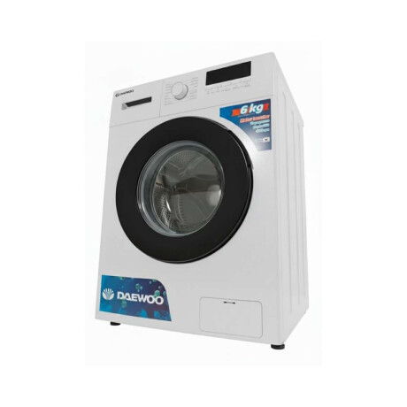 Lavarropas Daewoo Carga Frontal Inverter 6kg Color blanco