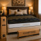 Sommier Queen HAMPTONS Hybrid Iridium Beige