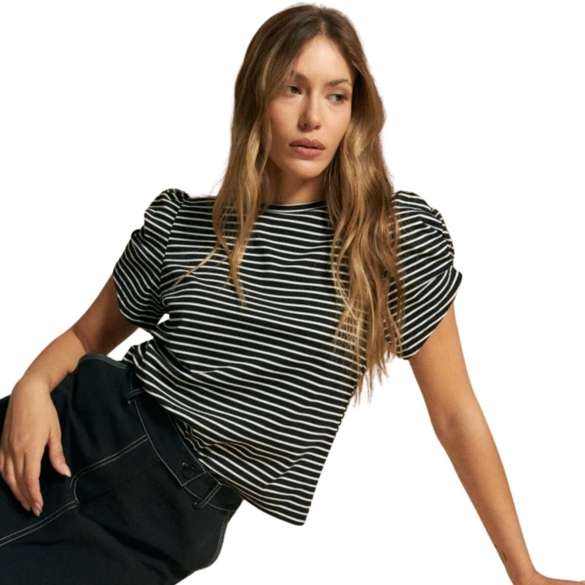 REMERA STRASBOURG S-XXL - NEGRO 