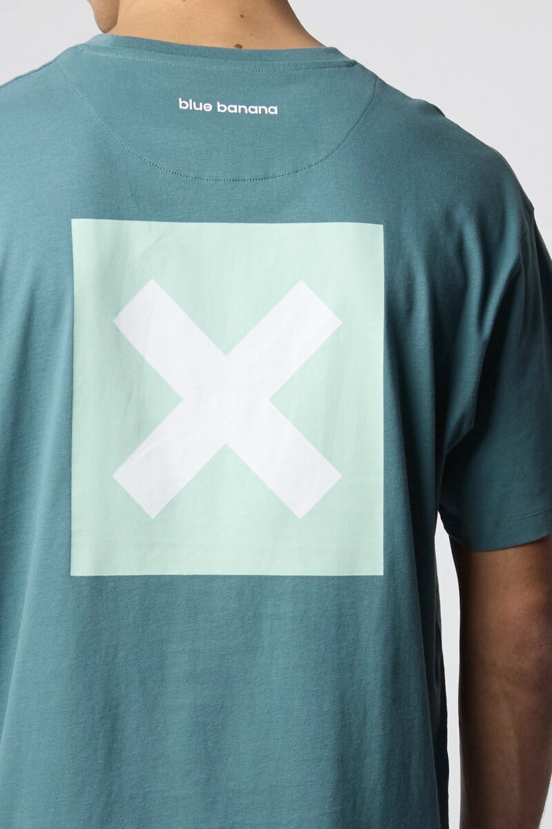 Camiseta Nature Blue Banana Amazon Green