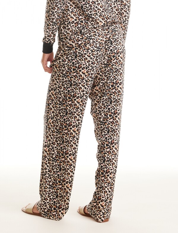 Pijama C/pantalon MULTI/NEGRO