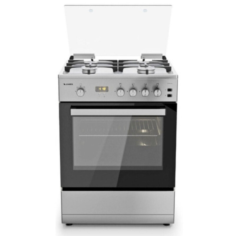 COCINA A GAS CON GRILL JAMES 4 HORNALLAS INOX COCINA A GAS CON GRILL JAMES 4 HORNALLAS INOX