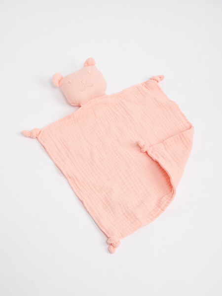 Muñeco de apego oso Rosa