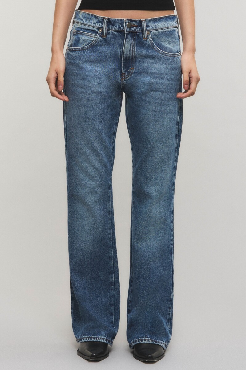 JEANS BOOTCUT MOSS BLUE 