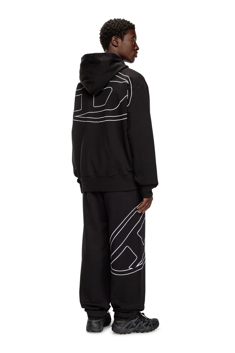 Polerones Para Hombre S-Macs-Hood-Megoval-D Swea Negro