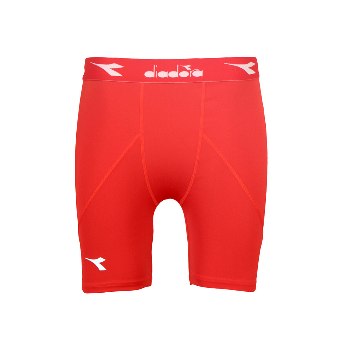 Calza Corta de Hombre Diadora - Rojo 