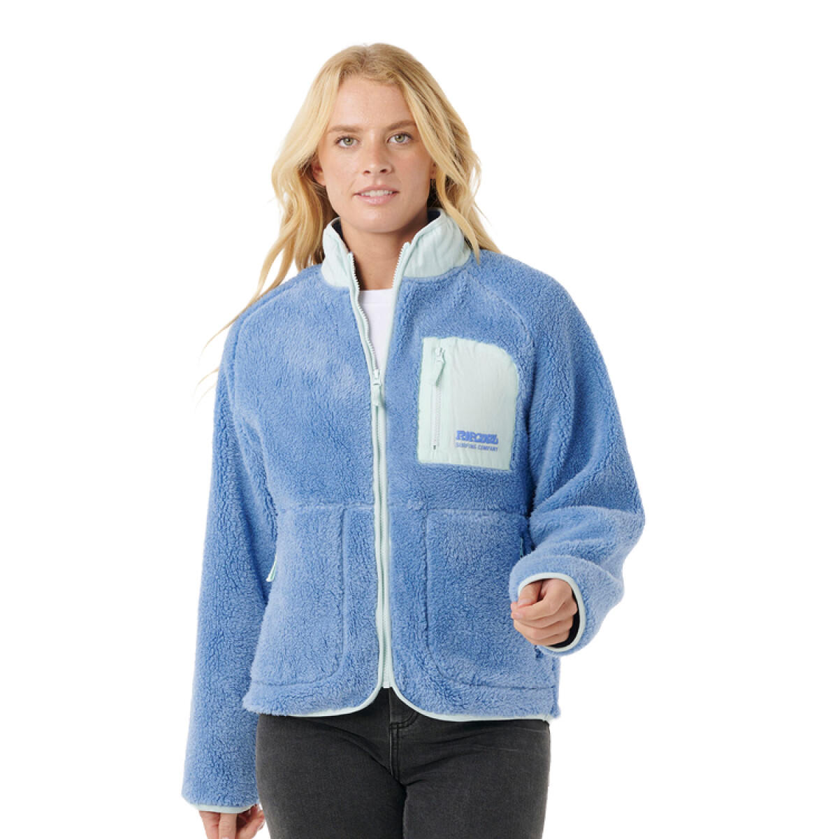 Canguro Rip Curl Shore Break Polar Fleece - Azul 