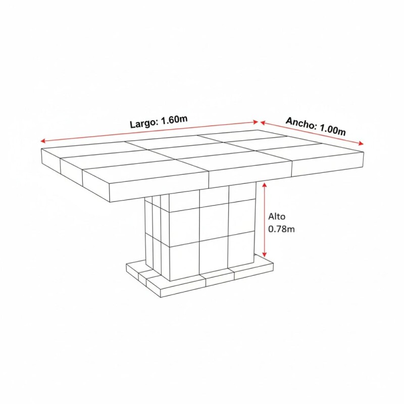 JUEGO COMEDOR PLA 6 PUESTOS - CREMA 305540/SE (CD) Unica