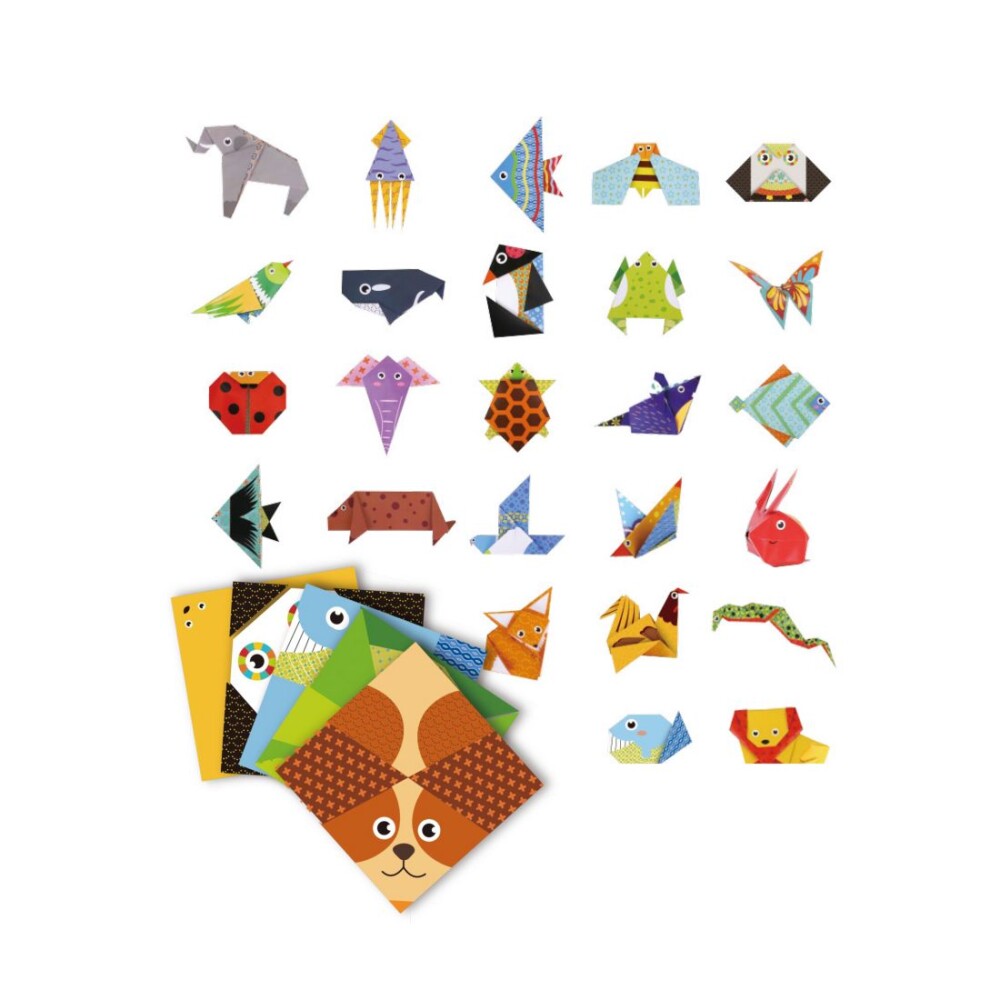 Kit crea tu origami - mundo animal Kit crea tu origami - mundo animal