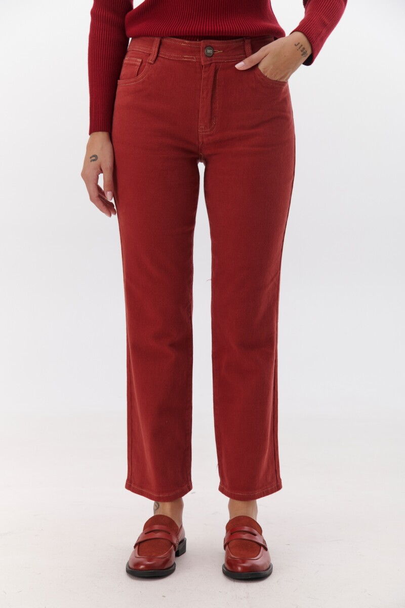 PANTALON INES ROJO