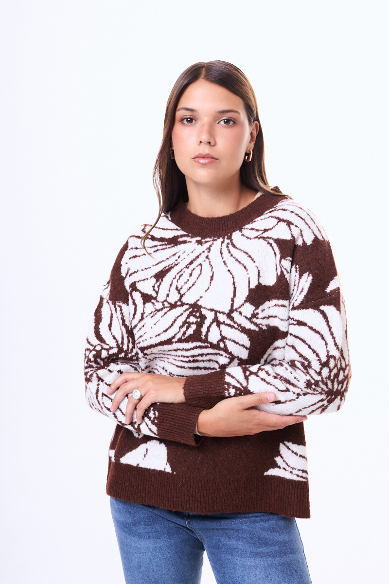 Buzo tejido Astorga - Marrón 