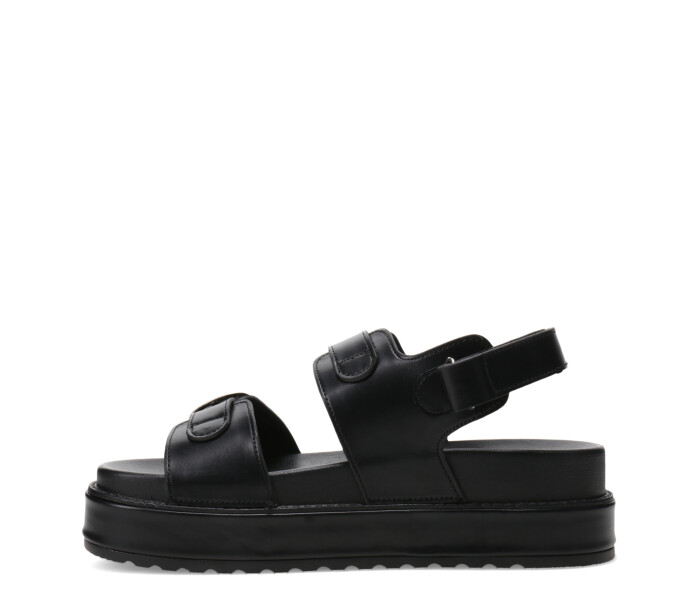 Sandalia KOW con dos tiras Black