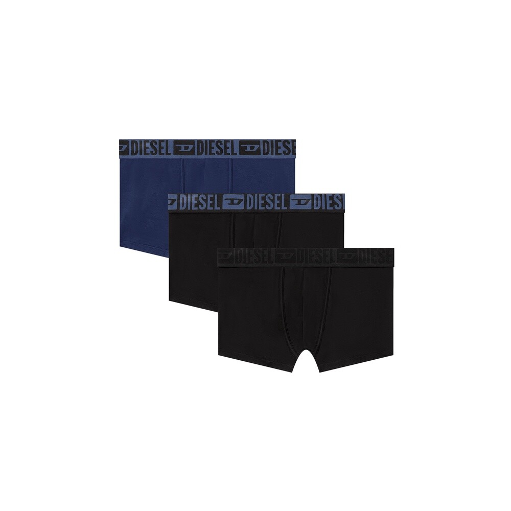 Ropa Interior Para Hombre Mike-D-Core-3Pack Boxer-Short Azul/Negro