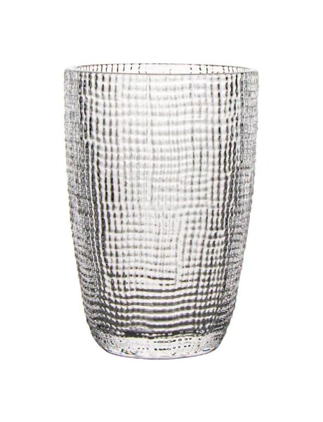 VASO LARGO DE VIDRIO 420ML INCOLORO MUSELINA VASO LARGO DE VIDRIO 420ML INCOLORO MUSELINA