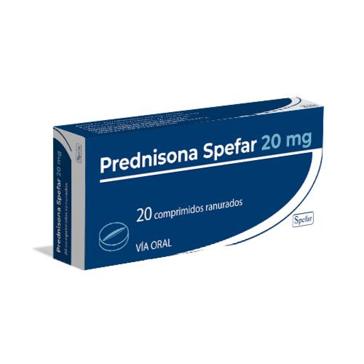 Prednisona 20mg Spefar 20 Comprimidos 