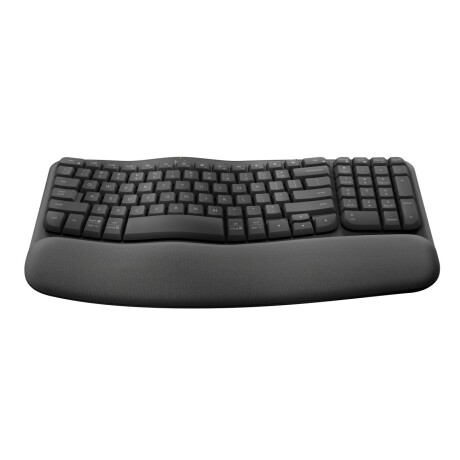 Teclado Inalámbrico Ergonómico en español Logitech Wave Keys Bluetooth Multi Device 920 Graphite