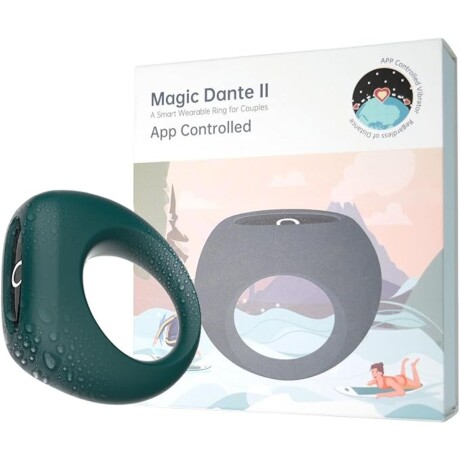 Anillo Vibrador Usb Con App Magic Dante II Anillo Vibrador Usb Con App Magic Dante II