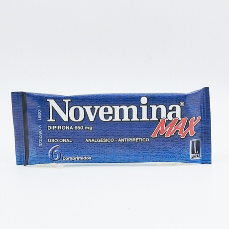 Novemina Max x6 Comprimidos