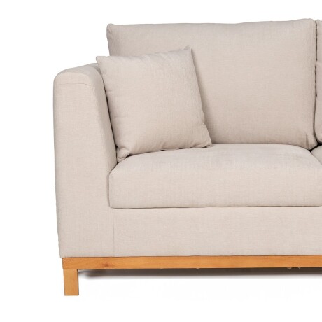 Rinconera Belfast - Tela Microfibra - Chaise derecho 2203 (Beige)
