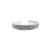 Brazalete trenzado con borde-Plata 925-Sin Piedra-BR3011 sinpiedra