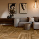 CERÁMICA PISO 60X60 MADERADO RECTIFICADO ACETINADO RELIEVE GAMAS DE MARRON