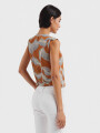 Chaleco Saris Estampado 1