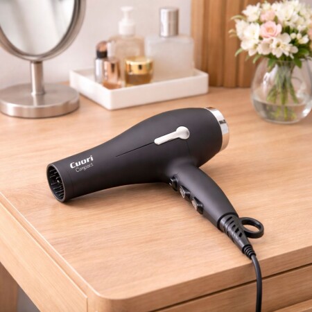 SECADOR DE CABELLO CUORI CUO-6250 CAPELLI 2200W NEGRO