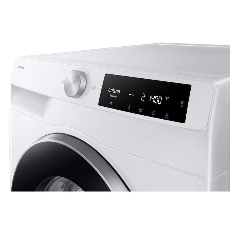 Lavarropas Samsung 10,5 kg Blanco con AI Ecobubble, AI Energy Mode y Vapor Higiénico WW10DG6U34LE Lavarropas Samsung 10,5 kg Blanco con AI Ecobubble, AI Energy Mode y Vapor Higiénico WW10DG6U34LE