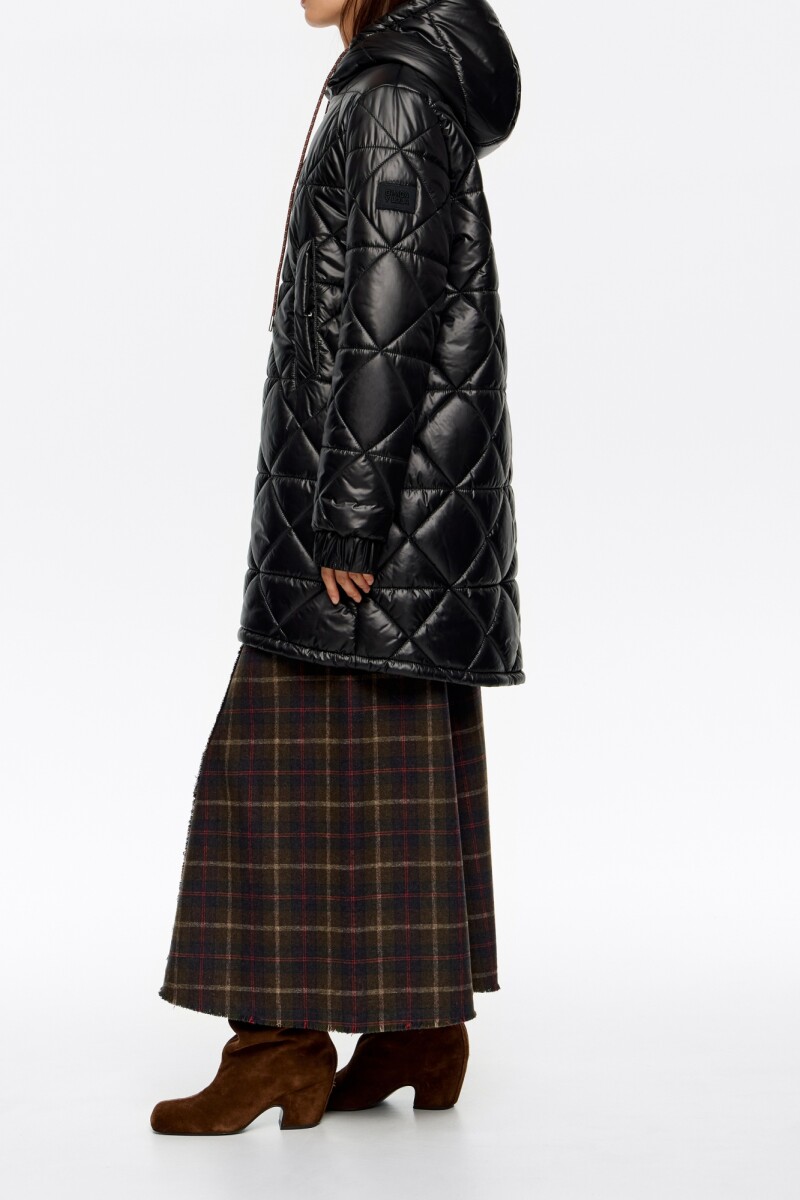 ABRIGO ACOLCHADO Negro