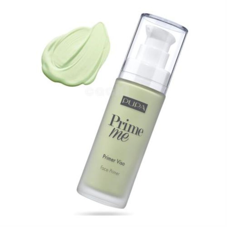 Prebase Facial Correctora Prime Me 003 Anti-Redness - Pupa Prebase Facial Correctora Prime Me 003 Anti-Redness - Pupa