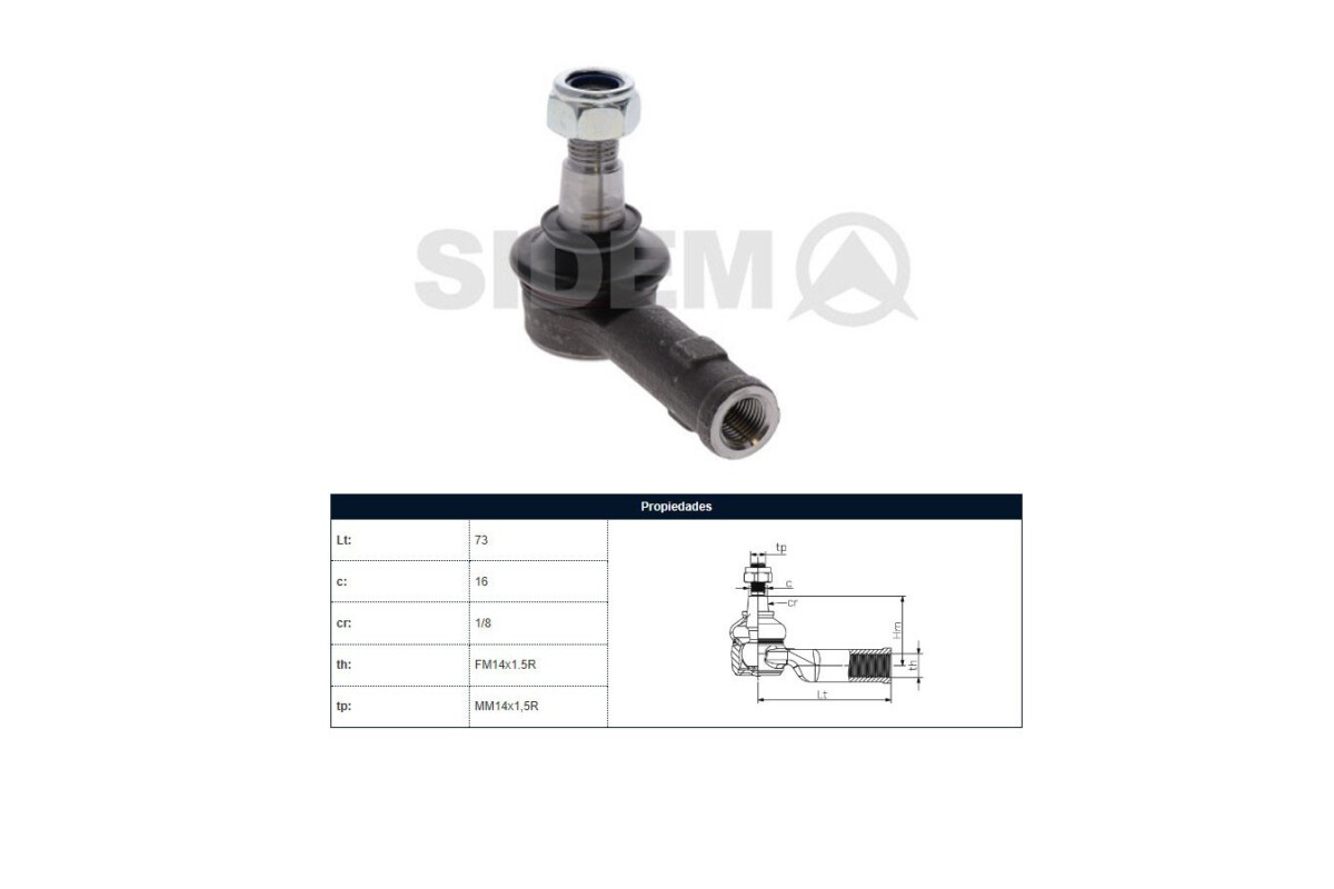 Puntero Chev S10 12-25 Der/Izq Puntero Chev S10 12-25 Der/Izq