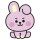 Correa celular BT21 BABY Cooky