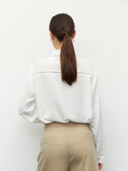 CAMISA D.CASSIN TARTARUGA BLANCO