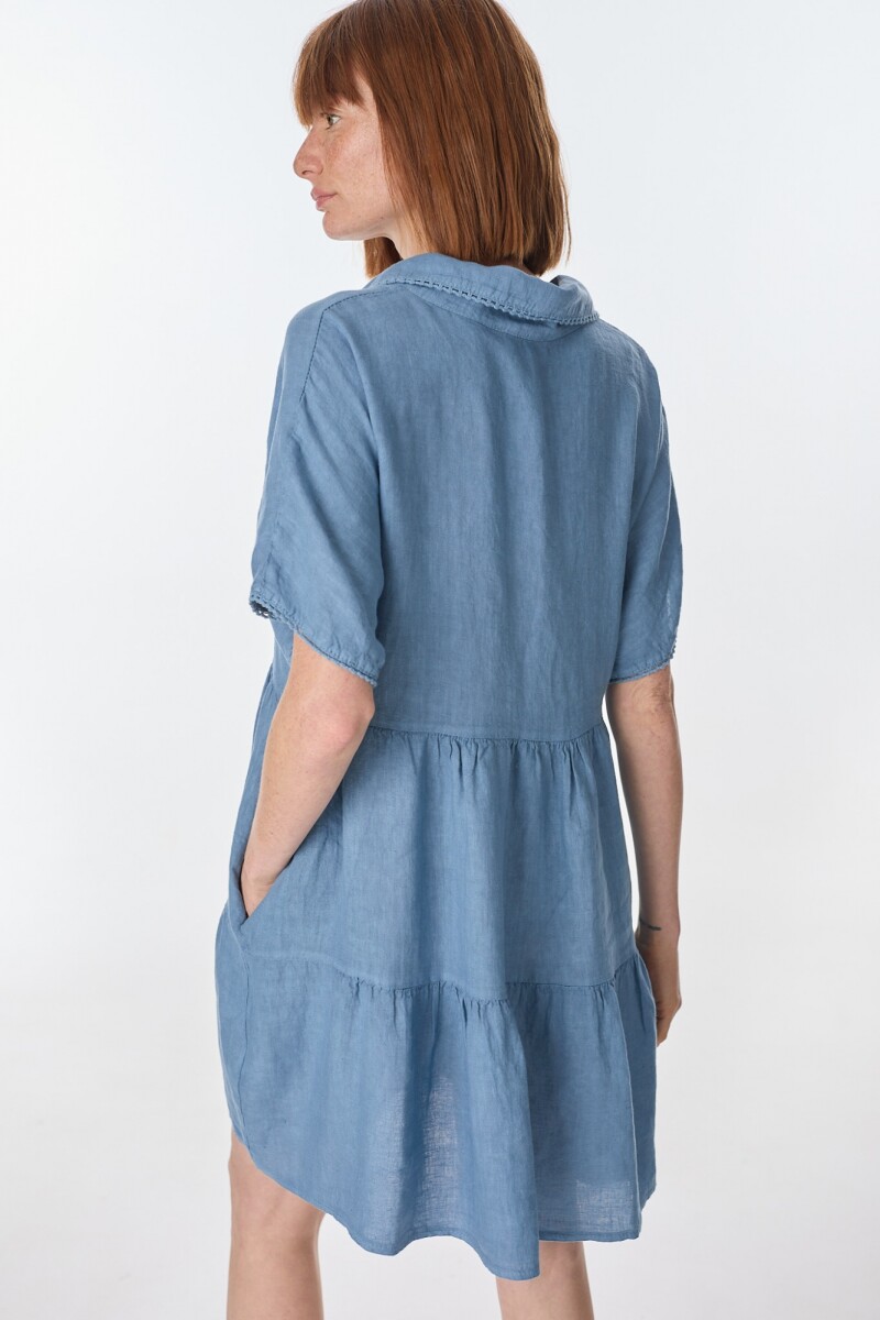 Vestido New Castello Azul