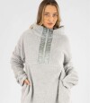 Sweater sherpa Gris