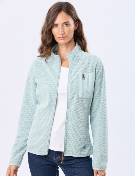 CAMPERA DE MICROPOLAR Verde