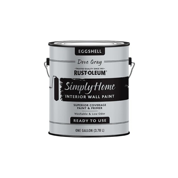 Látex Interior Semi Mate 3.78L Blanco Lino Rust Oleum