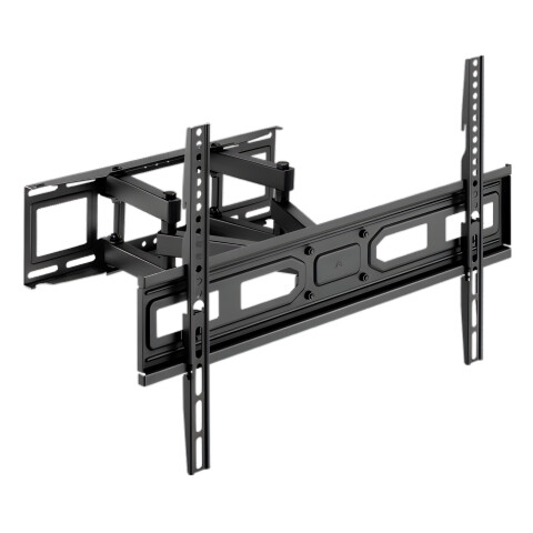 Soporte De Pared Doble Brazo Acero Tv De 37" - 80" Brateck Color Negro