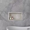 Nicho estante de empotrar Porcelanato 60cm Beige Nicho Estante De Empotrar Porcelanato 60cm Beige