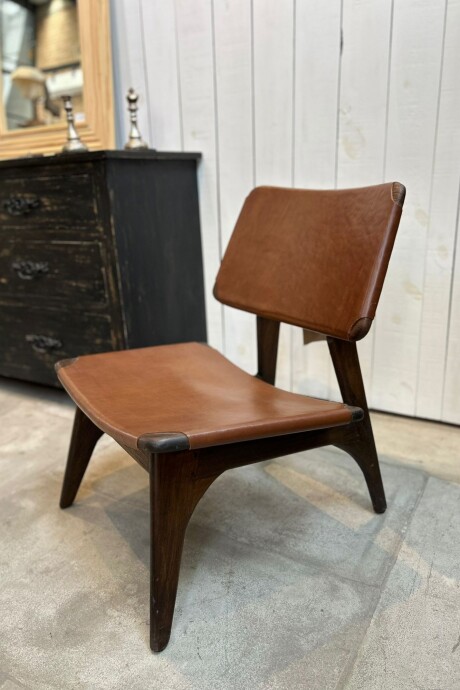 Butaca Cuero Chocolate Butaca Cuero Chocolate