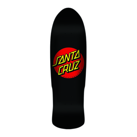 Deck Old School Santa Cruz Classic Dot - Black 9.25" (Sólo Tabla · Lija Incluída) Deck Old School Santa Cruz Classic Dot - Black 9.25" (Sólo Tabla · Lija Incluída)