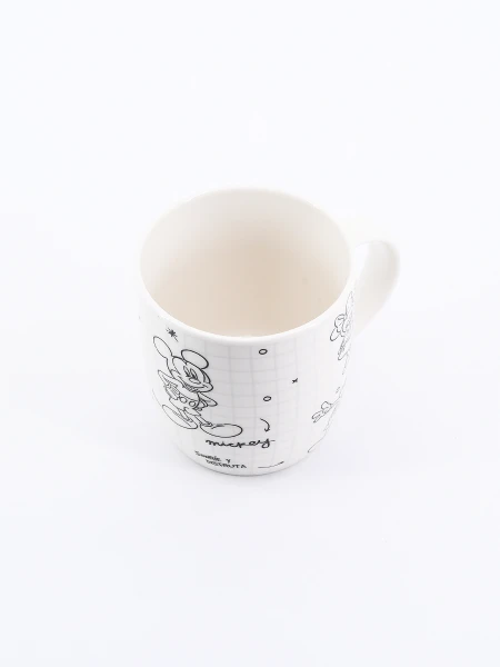 TAZA MICKEY Y MINNIE BLANCO