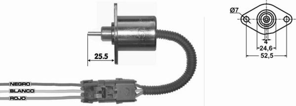 AUTOMATICO DE ARRANQUE - SOLENOIDE DE PARE BOBCAT TERMOKING LC