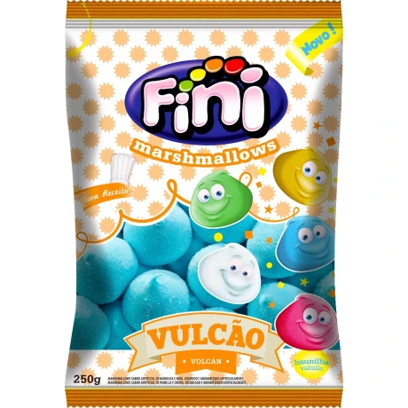 MARSHMALLOW FINI VOLCAN AZUL 250G MARSHMALLOW FINI VOLCAN AZUL 250G