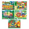 DJ0004 Tarjetas Para Rascar Y Descubrir X5 Un. 21x28 Cm Djeco - Vehiculos