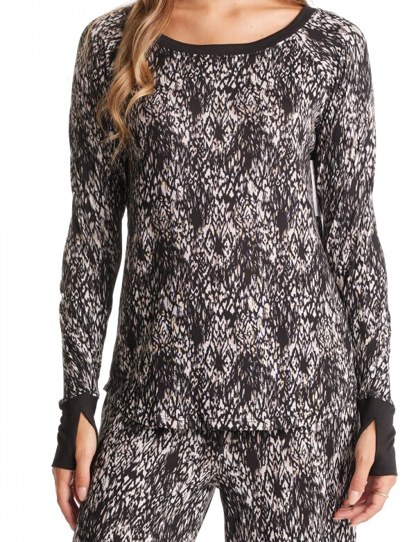 Pijama Con Pantalon NEGRO/MULTI