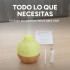 Aromatizante Difusor Ultrasónico De Aceite Esencial Con Led Color Maron Claro