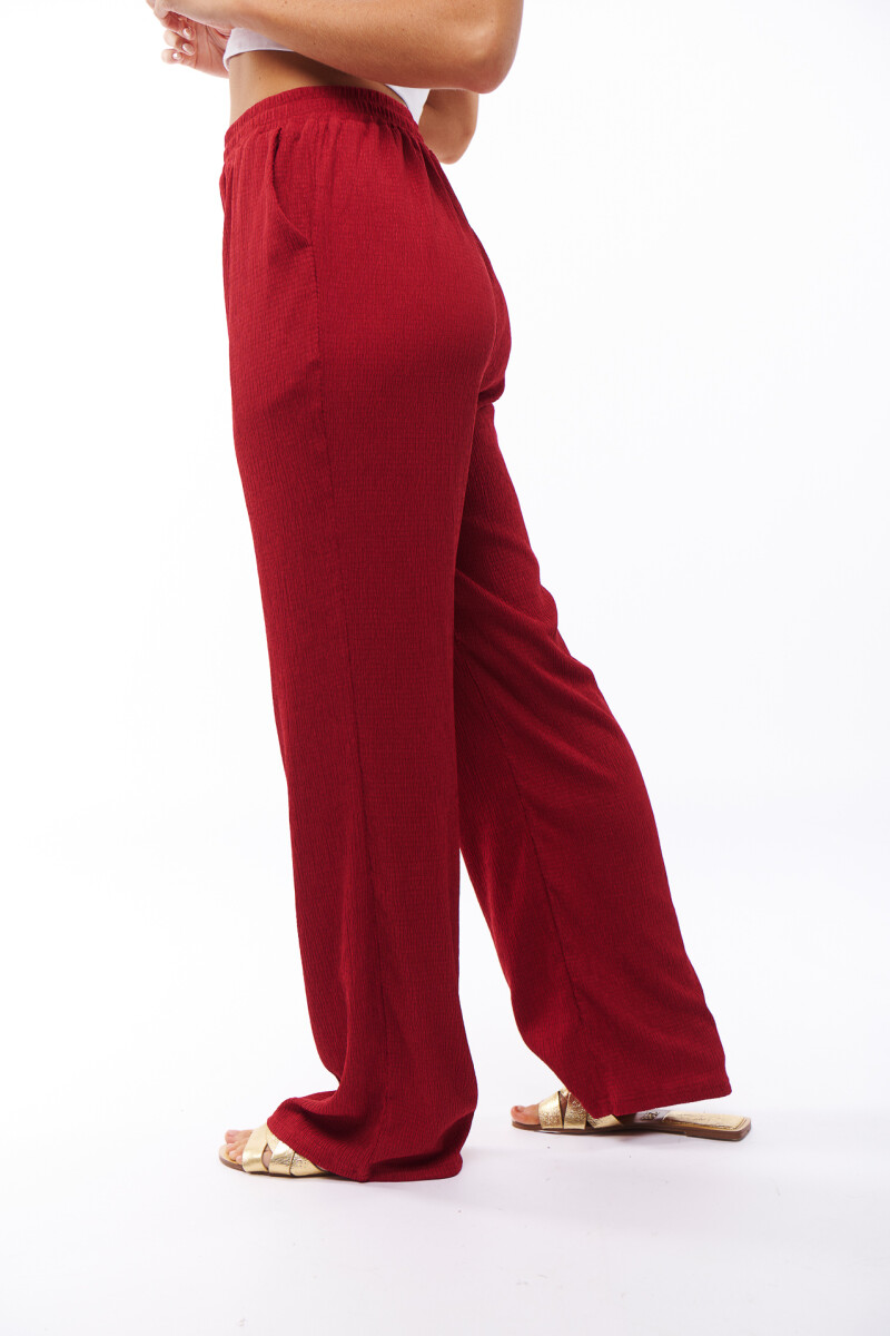PANTALON ROMILDA ROJO