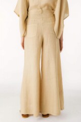 Pantalon Cuarzo Lino Beige